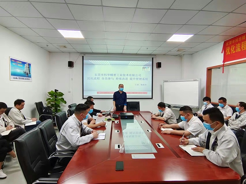 優化流程，全員參與，持續改進，提升品質管裏係統